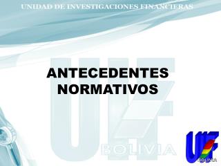antecedentes normativos