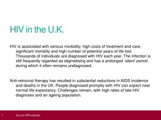 HIV in the U.K.