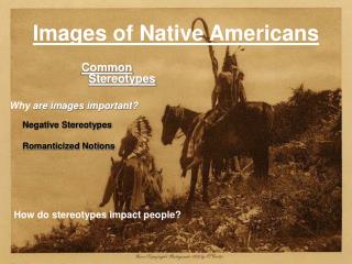 Images of Native Americans