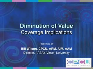 Diminution of Value Coverage Implications