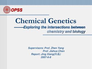 Chemical Genetics