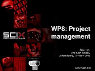 WP8: Project management