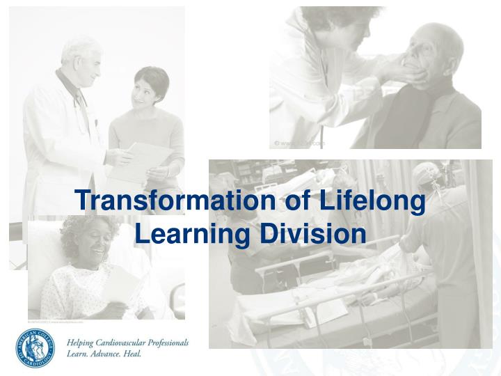 transformation of lifelong learning division