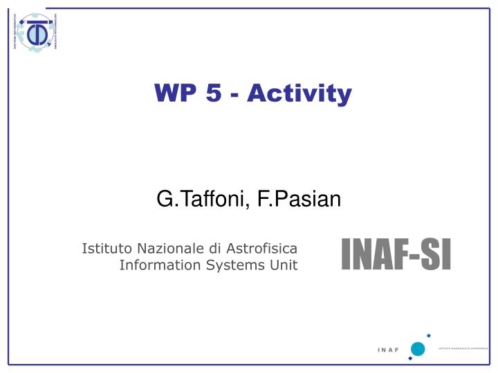 wp 5 activity