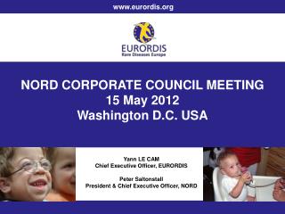 NORD CORPORATE COUNCIL MEETING 15 May 2012 Washington D.C. USA