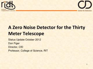 A Zero Noise Detector for the Thirty Meter Telescope