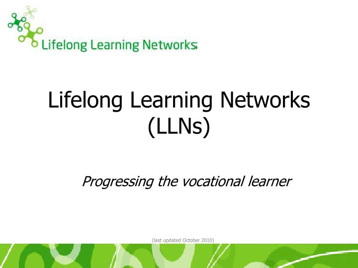 lifelong learning networks llns