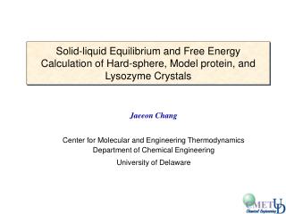 Solid-liquid Equilibrium and Free Energy Calculation of Hard-sphere, Model protein, and