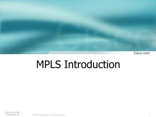 MPLS Introduction