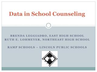 Data in School Counseling