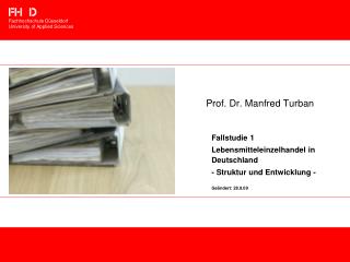 prof dr manfred turban