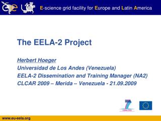 The EELA-2 Project