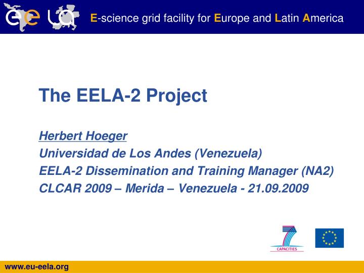 the eela 2 project