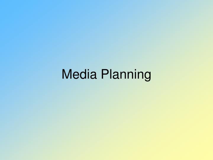 media planning