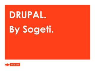 drupal by sogeti