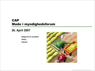 CAP Møde i myndighedsforum