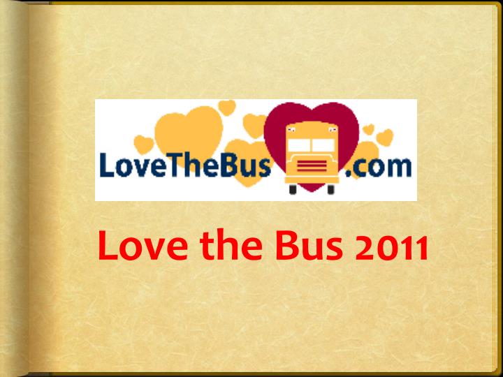 love the bus 2011