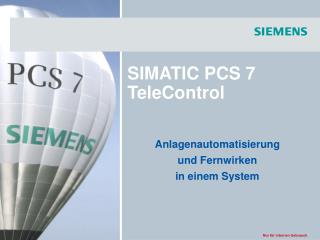 simatic pcs 7 telecontrol