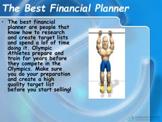 The Best Financial Planner