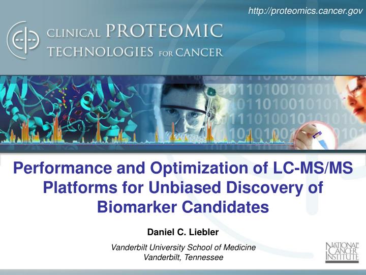 performance and optimization of lc ms ms platforms for unbiased discovery of biomarker candidates