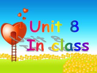 Unit 8 In class