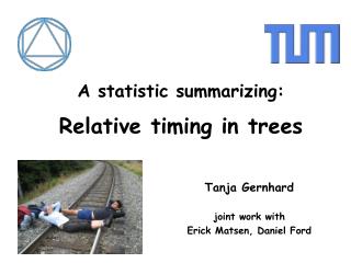 A statistic summarizing: Relative timing in trees