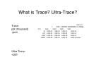 What is Trace? Ultra-Trace? - slide 1