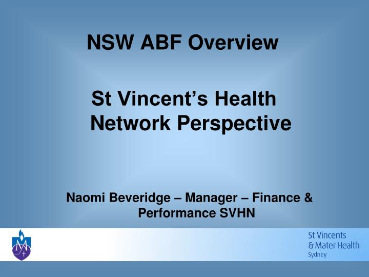 nsw abf overview