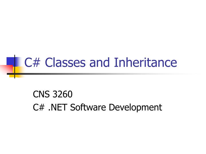 c classes and inheritance