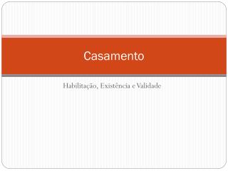 casamento