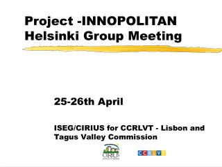 Project -INNOPOLITAN Helsinki Group Meeting
