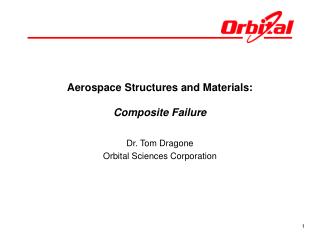 Aerospace Structures and Materials: Composite Failure