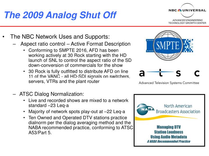the 2009 analog shut off