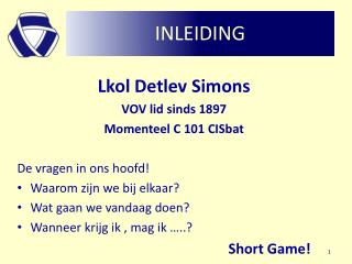 inleiding