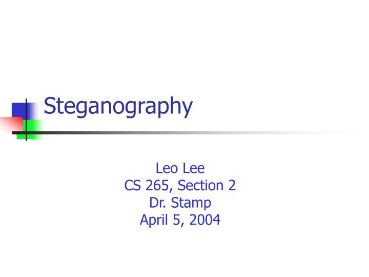 steganography