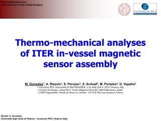 ITER plasma magnetic diagnostics Pick-up Coils sensors