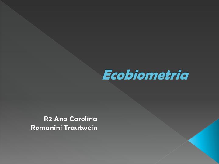 ecobiometria