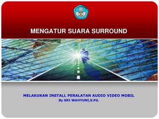 mengatur suara surround