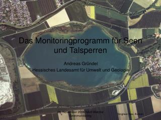 das monitoringprogramm f r seen und talsperren