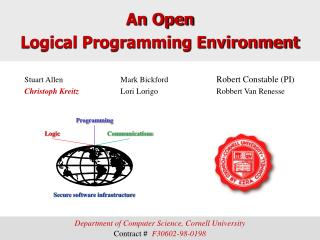 An Open Logical Programming Environment