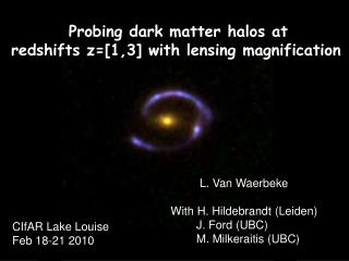 Probing dark matter halos at redshifts z=[1,3] with lensing magnification