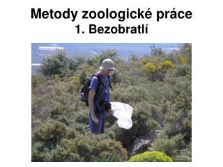 Metody zoologické práce 1. Bezobratlí