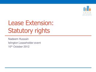 Lease Extension: Statutory rights