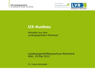 u3 ausbau