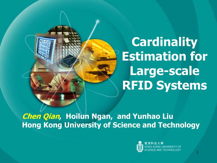 Cardinality Estimation for Large-scale RFID Systems