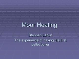 Moor Heating