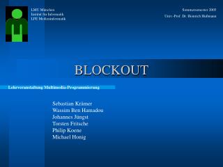 blockout