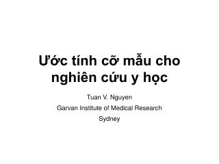 c t nh c m u cho nghi n c u y h c