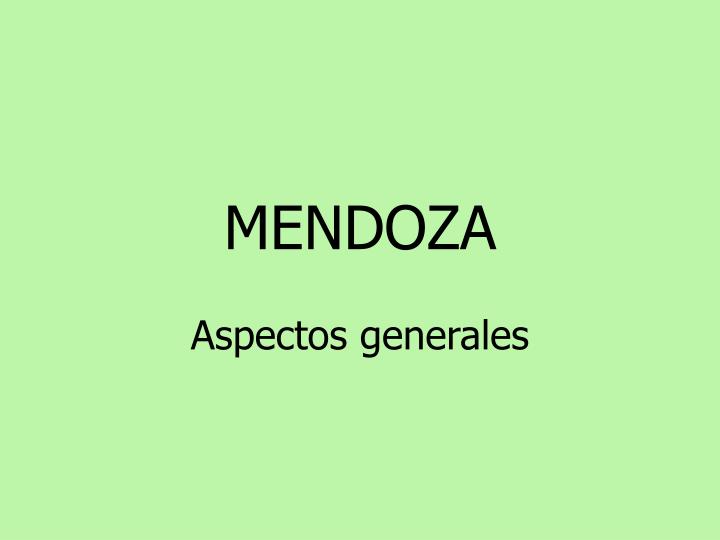 mendoza