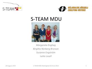 S-TEAM MDU